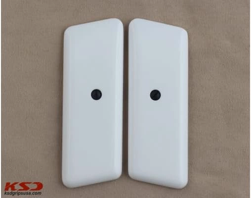 KSD Brand White Acrylic Grips Compatible for Tokarev M 57 / TT-30 (KSD-01700)