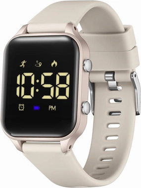 L LAVAREDO Waterproof Kids Digital Watches for Boys Girls,Sport Watch with Pedometer Stopwatch Vibration Alarm for Ages 5-13,No App Fitness Tracker Watch for Kids Teens Birthday Christmas Gifts