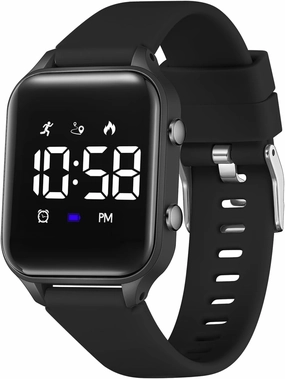 L LAVAREDO Waterproof Kids Digital Watches for Boys Girls,Sport Watch with Pedometer Stopwatch Vibration Alarm for Ages 5-13,No App Fitness Tracker Watch for Kids Teens Birthday Christmas Gifts