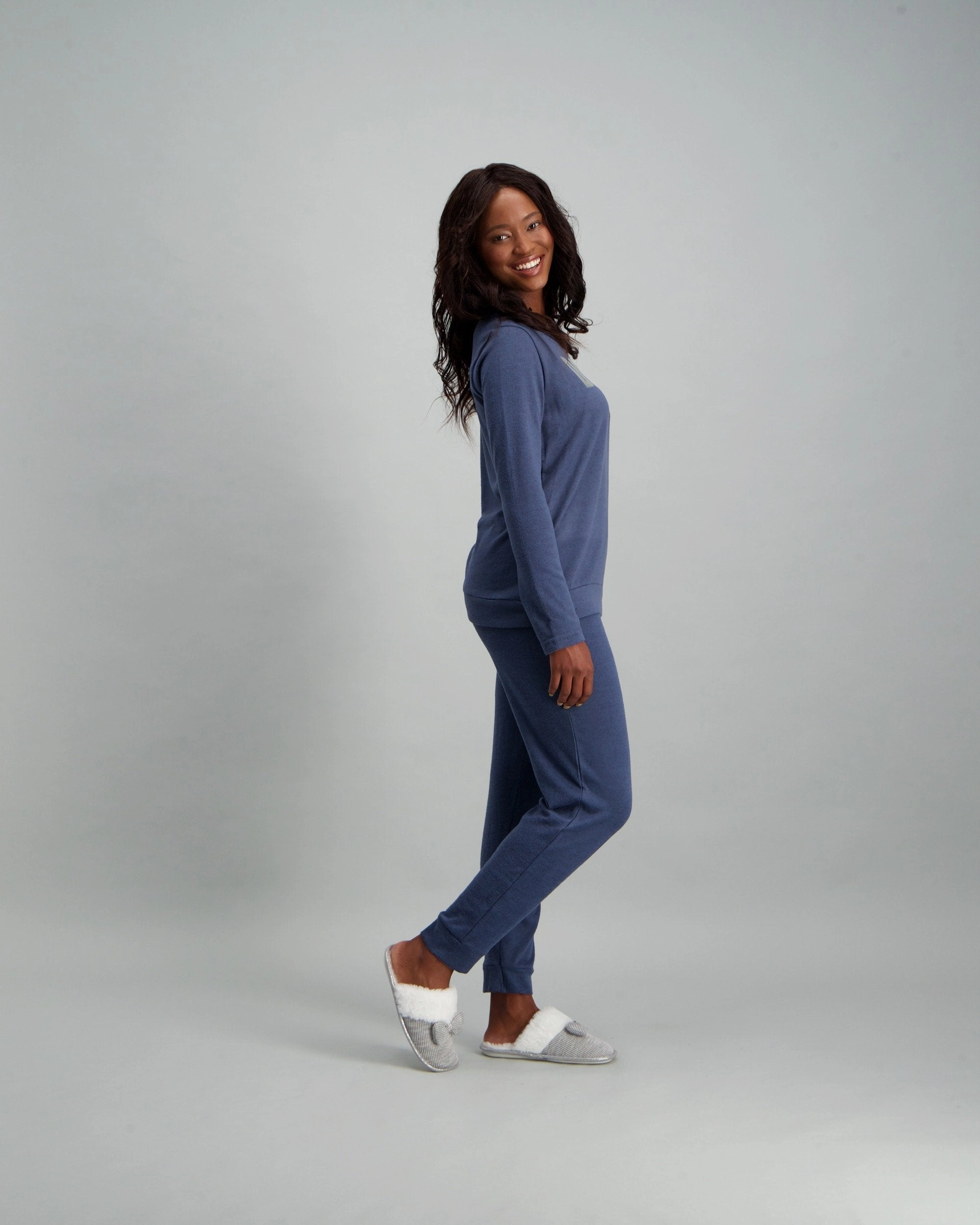 Ladies Cut n Sew Set - Navy