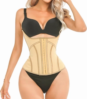 Latex Waist Trainer for Women Waist Cincher Corset for Tummy Control Underbust Sports Workout Hourglass Body Shaper