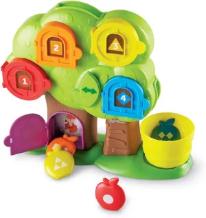 Learning Resources Hide & Seek Learning Treehouse, Letter Games, Toddler Learning Treehouse, Ages 18 mos 