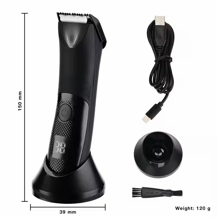 LED Display Hair Clipper Set