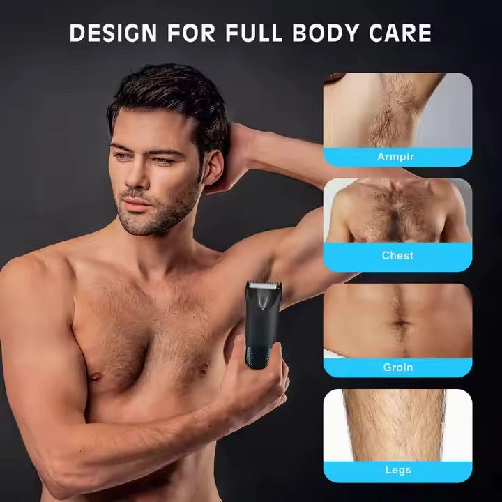 LED Display Hair Clipper Set