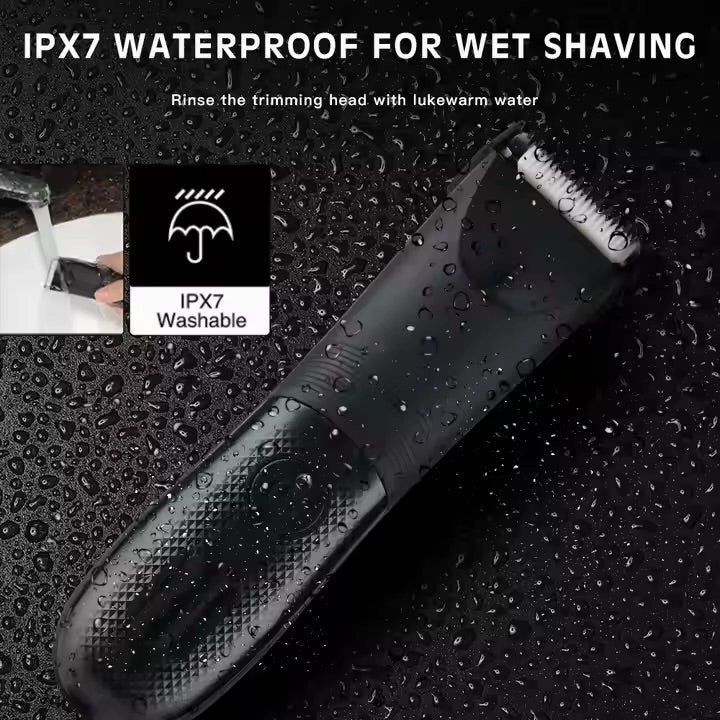 LED Display Hair Clipper Set