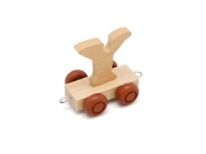 Letter Y - Wooden Train
