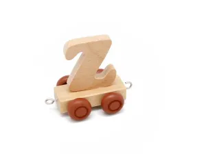 Letter Z - Wooden Train