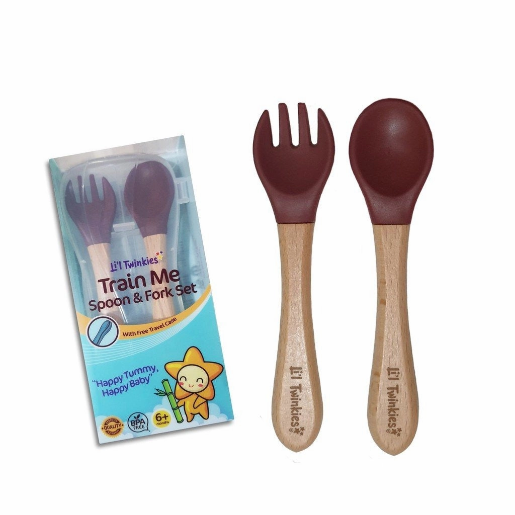 Li'l Twinkies - Train Me™ Spoon and Fork Set