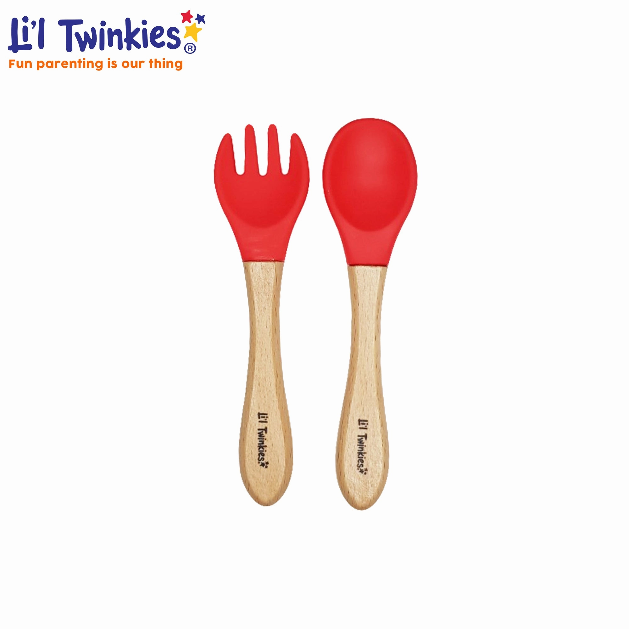 Li'l Twinkies - Train Me™ Spoon and Fork Set