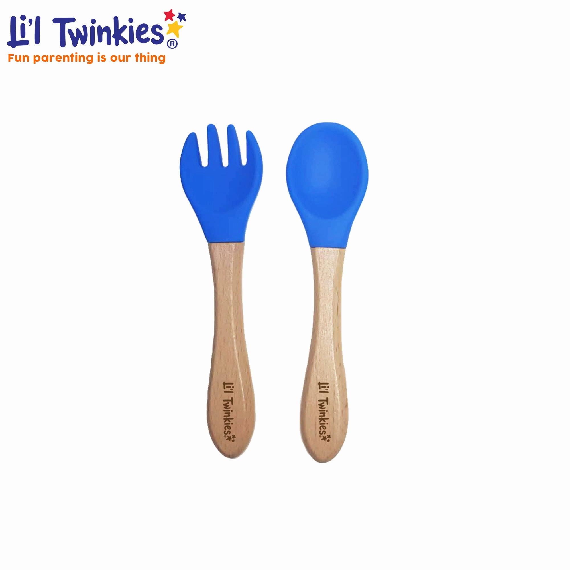 Li'l Twinkies - Train Me™ Spoon and Fork Set