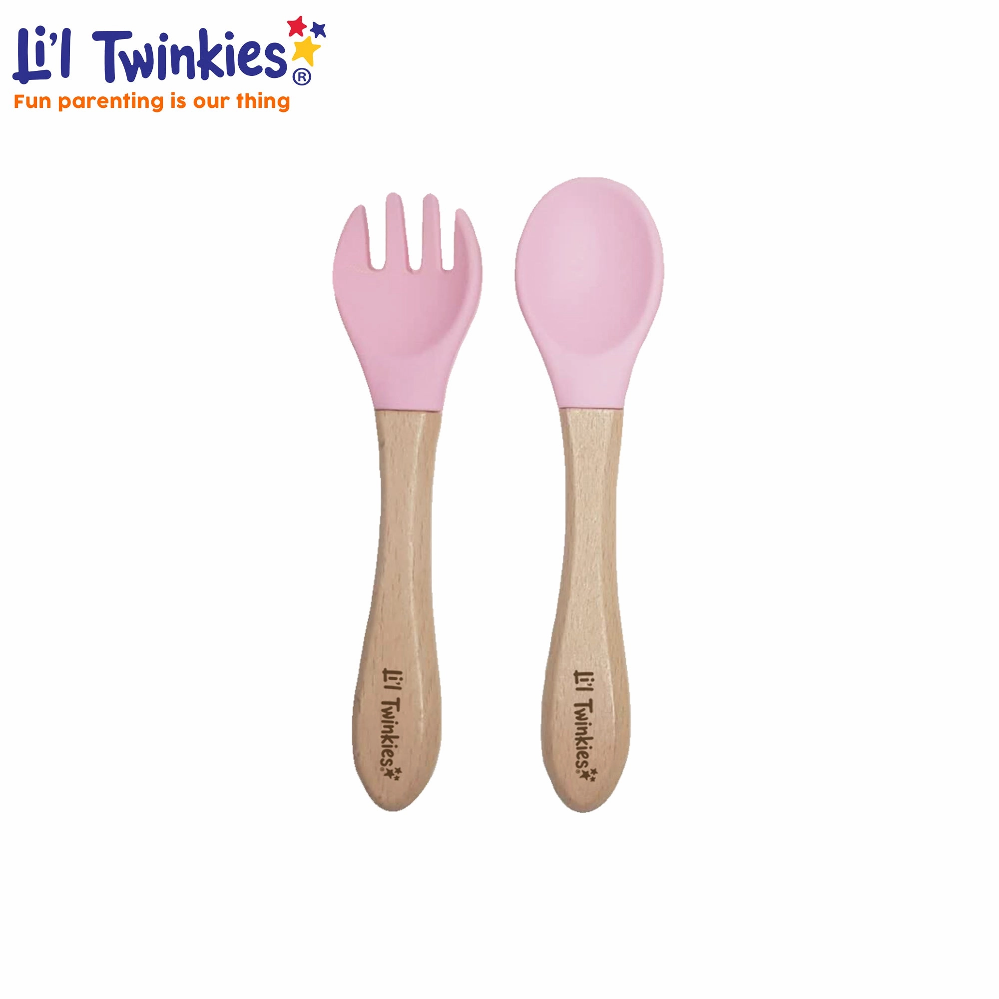 Li'l Twinkies - Train Me™ Spoon and Fork Set