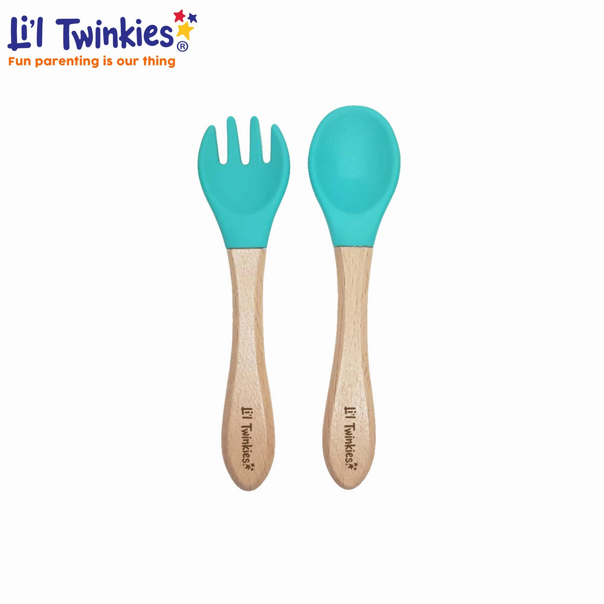 Li'l Twinkies - Train Me™ Spoon and Fork Set