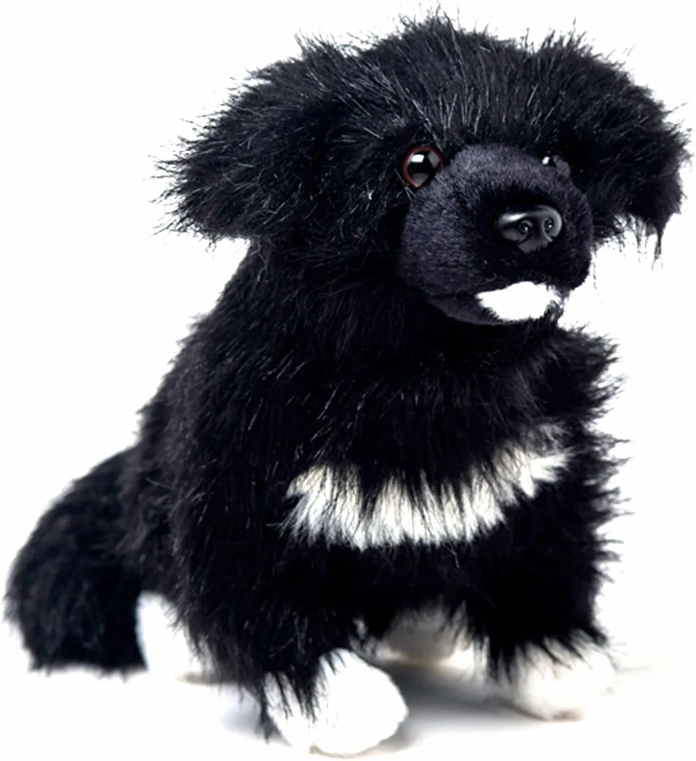 Lifelike Newfoundland Stuffed Animal Dog, 8 Inches Eco-Friendly Plush Soft Toy Dog for Kids/Boys/Girls/Women (Newfoundland)