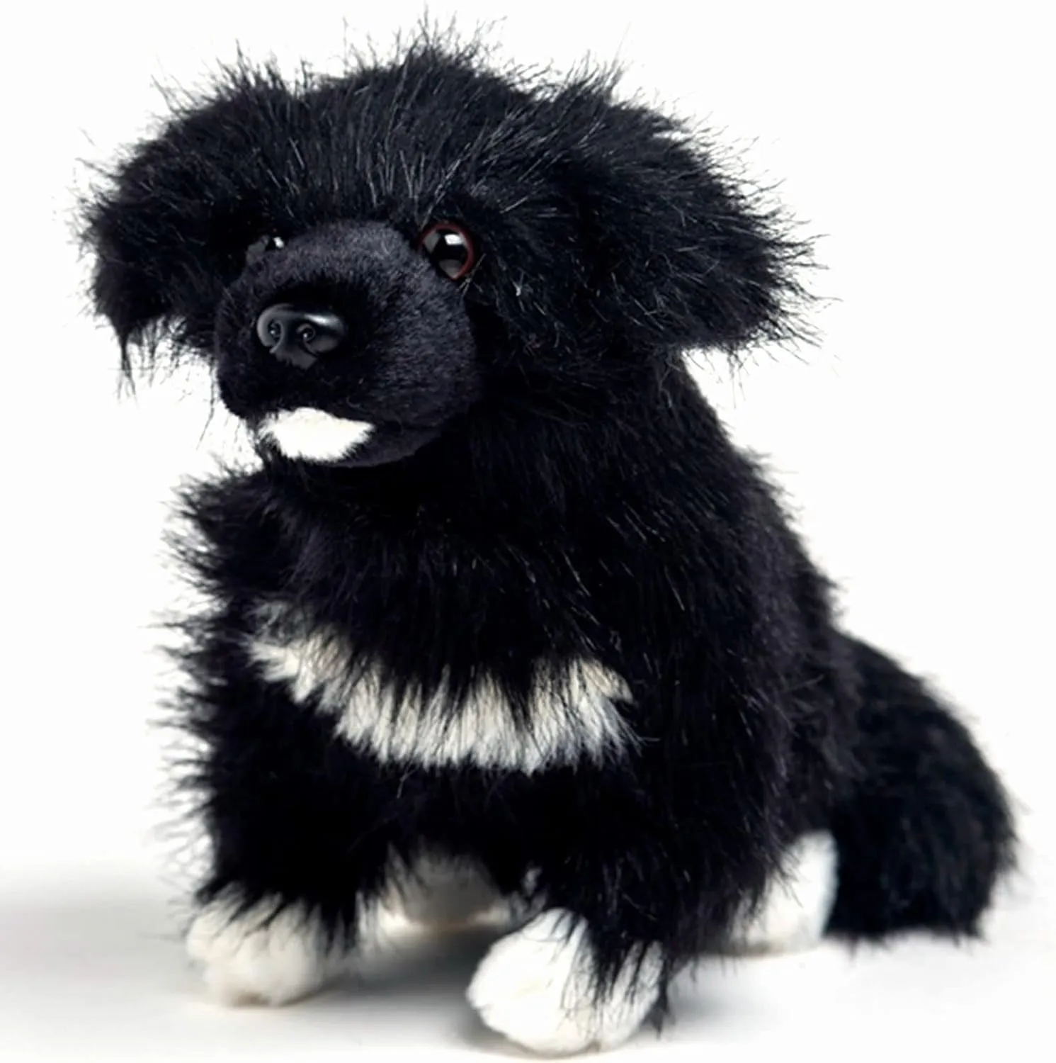 Lifelike Newfoundland Stuffed Animal Dog, 8 Inches Eco-Friendly Plush Soft Toy Dog for Kids/Boys/Girls/Women (Newfoundland)
