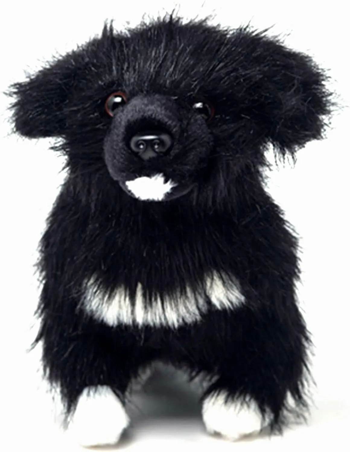 Lifelike Newfoundland Stuffed Animal Dog, 8 Inches Eco-Friendly Plush Soft Toy Dog for Kids/Boys/Girls/Women (Newfoundland)