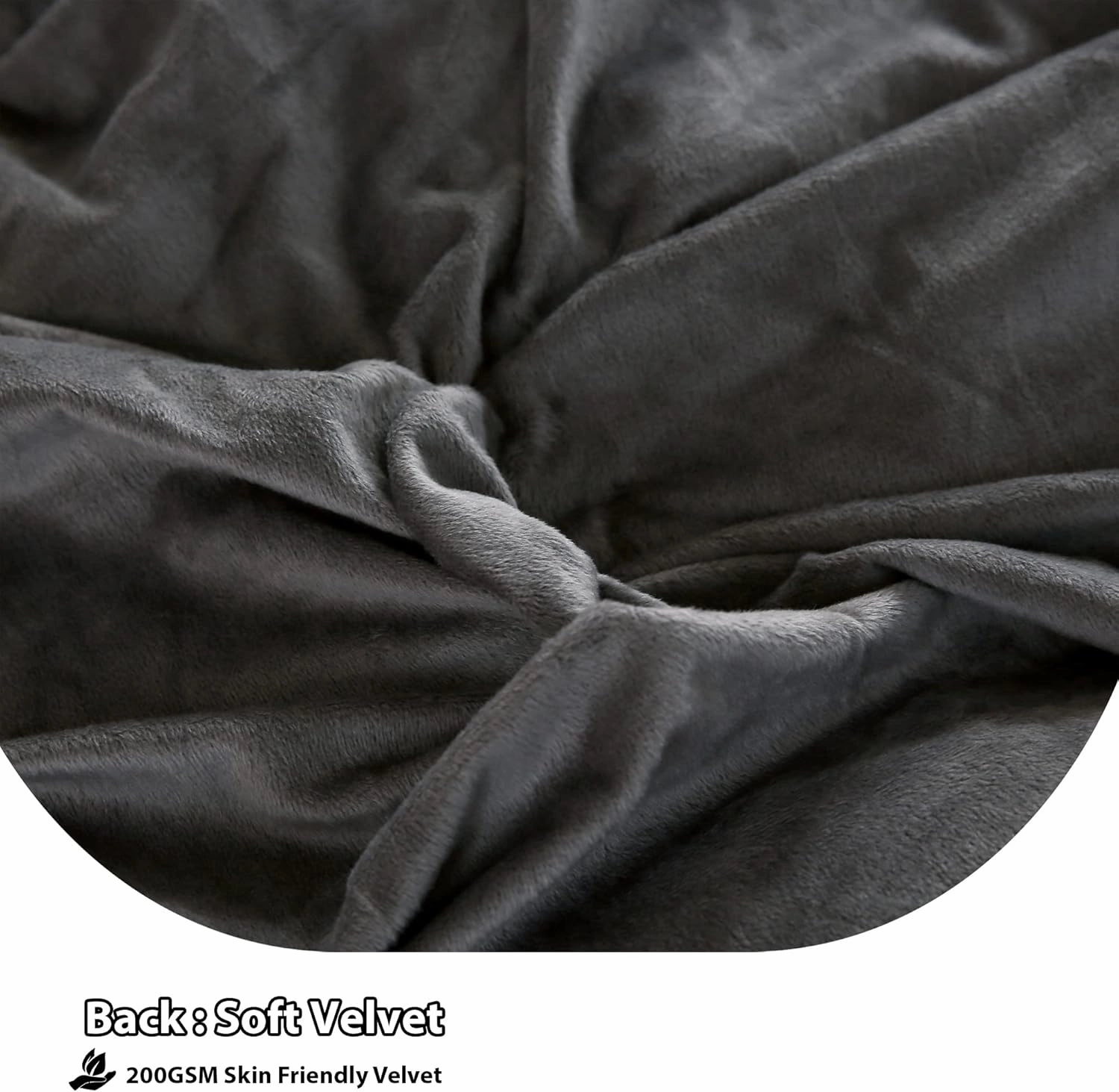 LIFEREVO 2 Pack Faux Fur Pillow Shams,Shaggy Plush Home Decorative Luxury Series Super Soft Furry Pillow Case with Zipper Closure for Home Sofa Couch Decoration,Standard Queen(Dark Gray,20"x26")