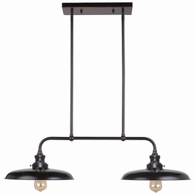 Lighting Inspiration Raze 2Lt Bench Pendant Bronze
