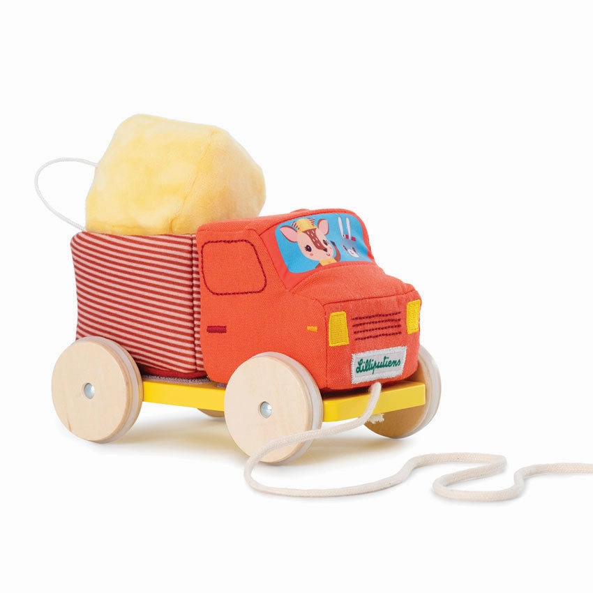Lilliputiens - Pull Along Dump Truck