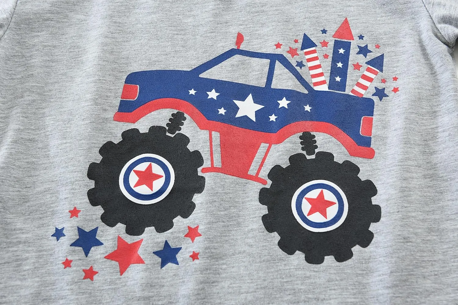 Little Hand Toddler Boys Pajamas Kids Dinosaur Summer PJS Monster Truck Children Excavator Jammies Short Sets 2-7 Years