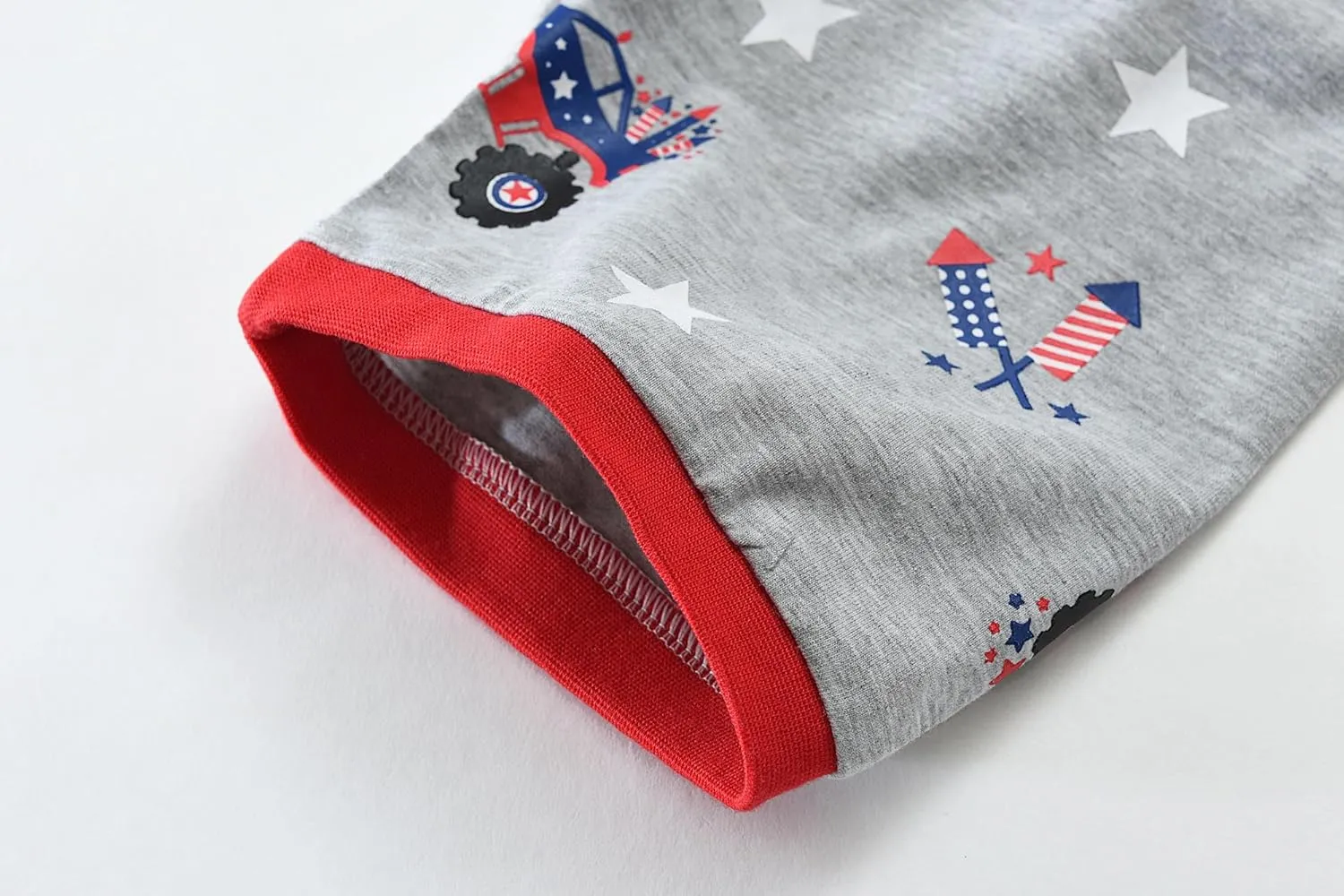 Little Hand Toddler Boys Pajamas Kids Dinosaur Summer PJS Monster Truck Children Excavator Jammies Short Sets 2-7 Years