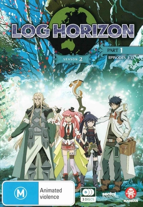 Log Horizon Season 2 Part 1 (Eps 1-13) [ NON-USA FORMAT, PAL, Reg.2.4 Import - Australia ]