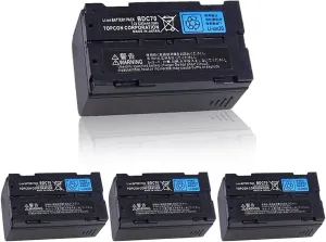 <4 Pack> 7.2V 5240mAh BDC70 Battery for Top-con BDC70 Li-ion Battery for Top-con, Sokkia Total Stations