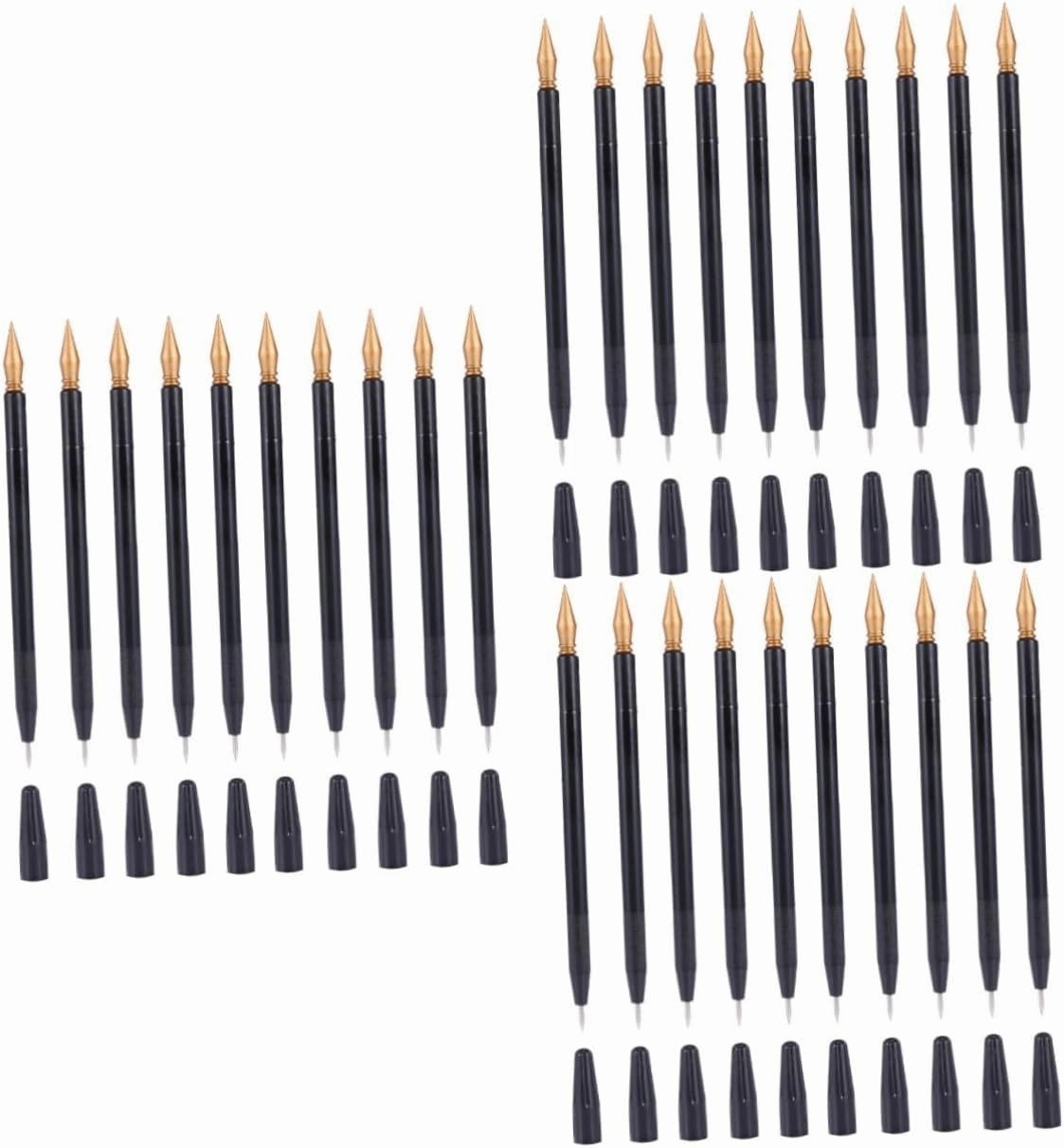 Lurrose 3sets Scratch Painting Pens for Boys and Girls Stylus Pens Dual Tips Scratch Pad Tool for Boys and Girls Art Set for Children 10pcs*3