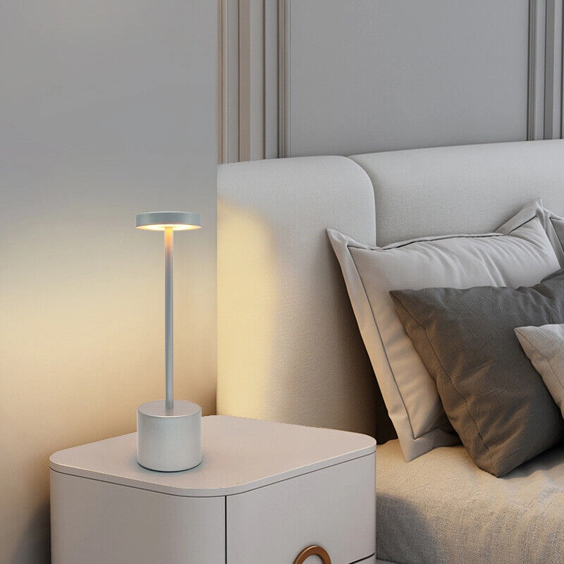 Luxora Modern Rechargeable Cordless LED Living Room Table Lamp