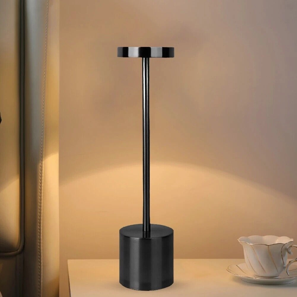 Luxora Modern Rechargeable Cordless LED Living Room Table Lamp