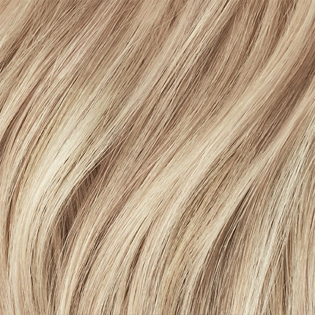 Luxy 100% Remy Human Hair, Clip-In Ponytail Extension, One-Piece Velcro Wrap & Secure Prongs - Natural Looking Volume & Length for All Hair Types 120 grams 20" Dimensional Beige Blonde