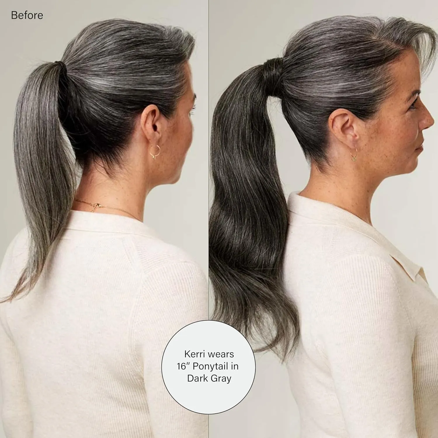 Luxy 100% Remy Human Hair, Clip-In Ponytail Extension, One-Piece Velcro Wrap & Secure Prongs - Natural Looking Volume & Length for All Hair Types 120 grams 20" Dimensional Beige Blonde