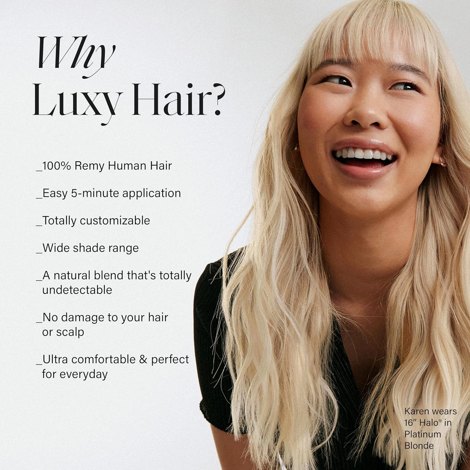 Luxy 100% Remy Human Hair, Classic 160g Clip-In Hair Extensions - 10 Wefts Multi-Dimensional Color for Natural Blending, Adds Volume & Length, Easy Apply & Remove 20" Ash Brown Highlights