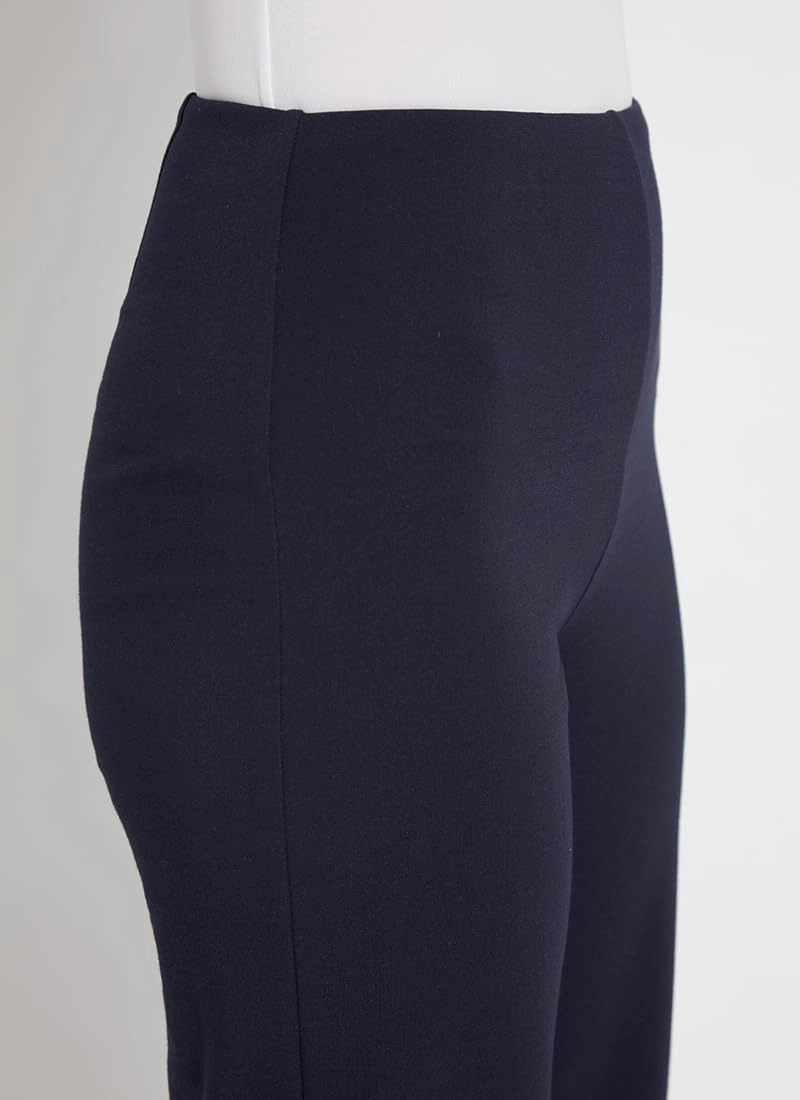 Lyssé Sienna Wide Leg Cropped Pants – Drapey Ponte Pants and Cropped Pants for Women