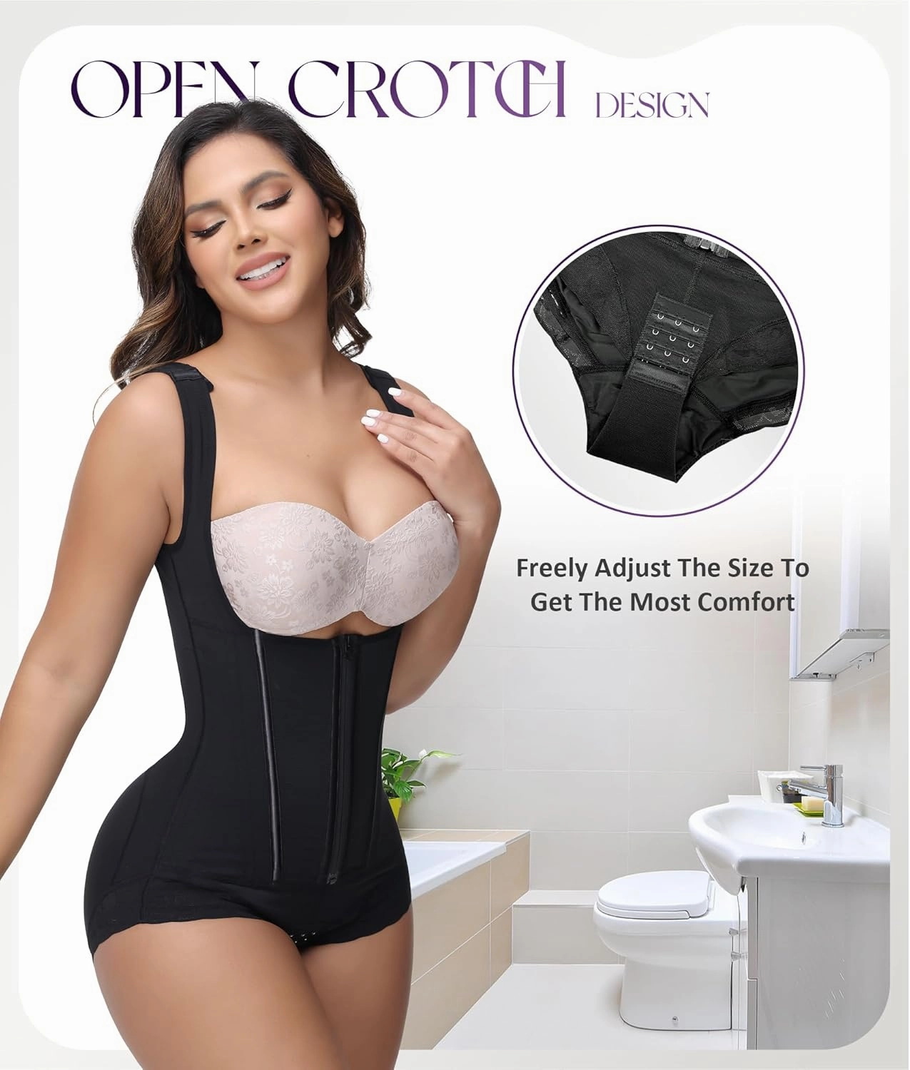 M MYODRESS Shapewear For Women Tummy Control Fajas Colombianas Moldeadoras Body Shaper Post Surgery Compression Garment