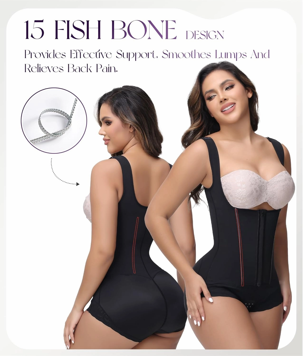 M MYODRESS Shapewear For Women Tummy Control Fajas Colombianas Moldeadoras Body Shaper Post Surgery Compression Garment
