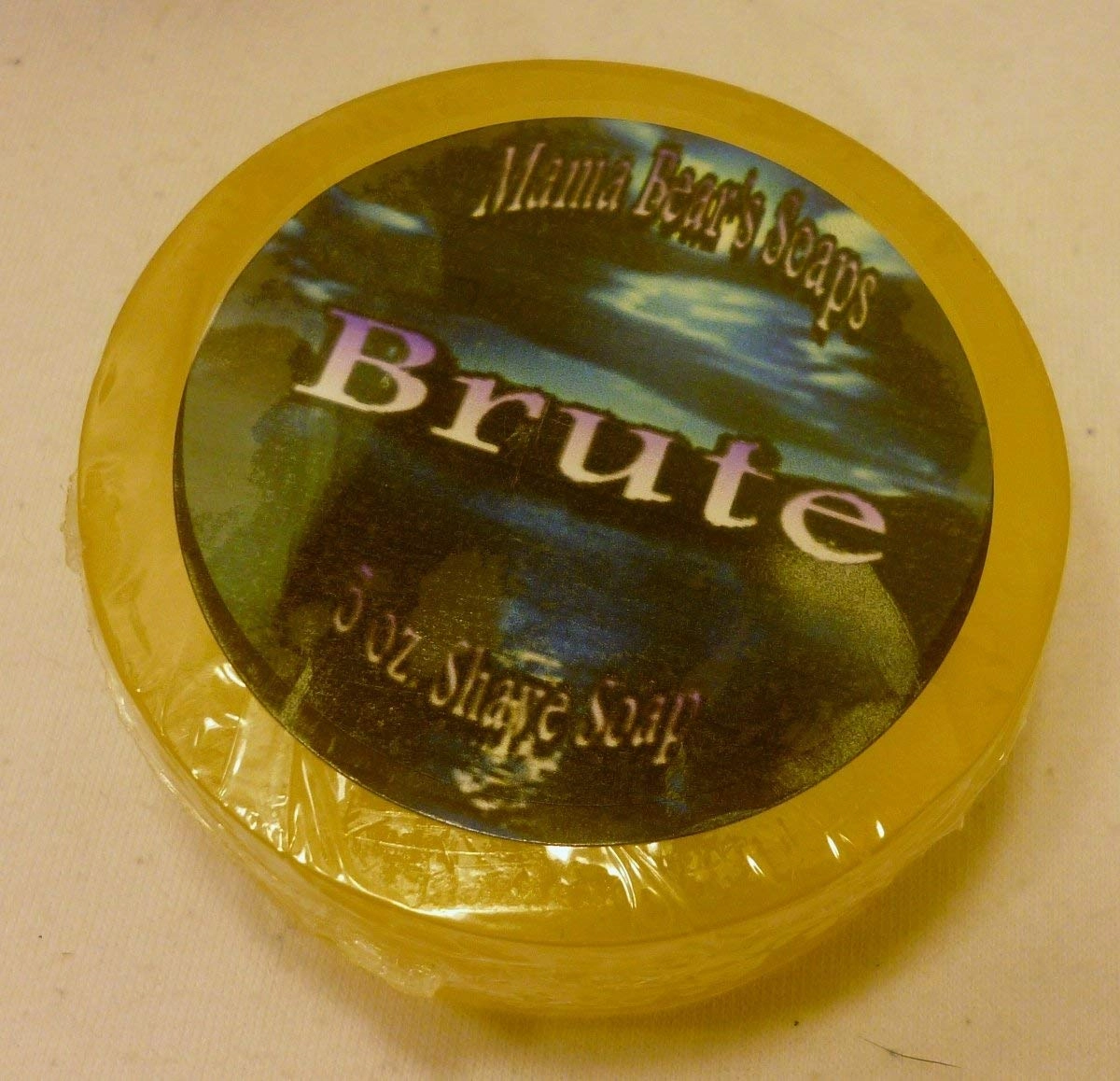 Mama Bear's Natural Shaving Soap with Brute Fragrance