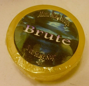 Mama Bear's Natural Shaving Soap with Brute Fragrance