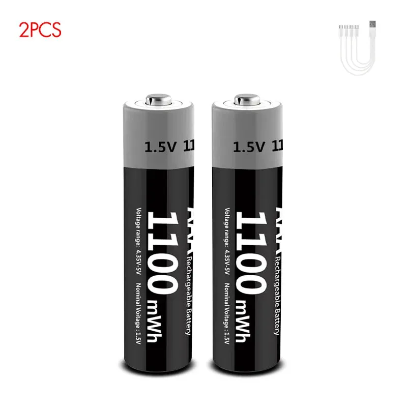 MATOV Premium USB Rechargeable AA/AAA Battery Set