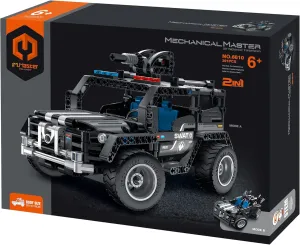 Mechanical Master - 2-in-1 Military & SWAT Cruiser -391pc- Bricks Model Vehicle, 2 Configurations Building Blocks Activity Set