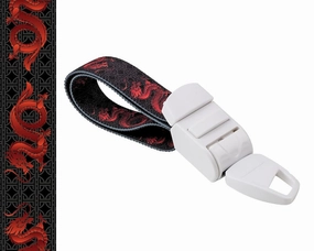 Medical Tourniquet with RED Dragon Pattern with ABS Plastic Buckle Latex Free Elastic Band Perfect for Doctors, Nurses, Students and Paramedics