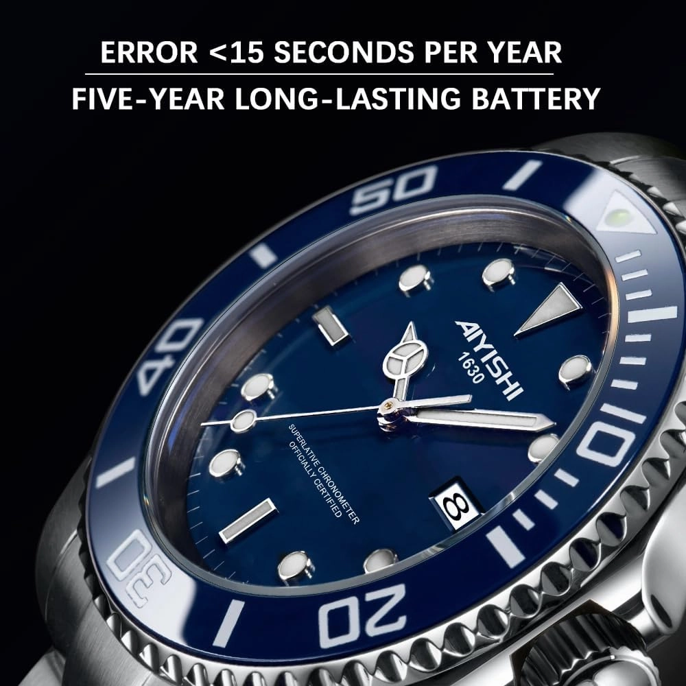 Men's Analog Quartz Watch with Date Display & Luminous Hands Waterproof, Luxury Silver Stainless Steel Watch, Rotatable Bezel Classic Business Dress Wristwatch Relojes De Hombre