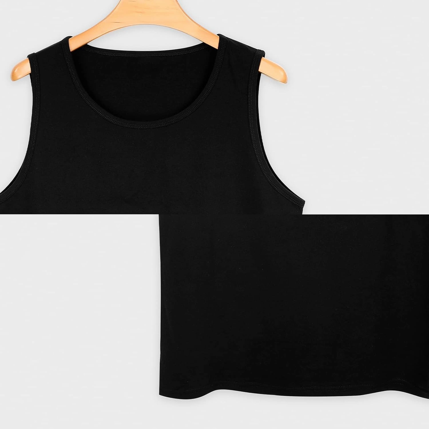 Men's Sleeveless Sweat Absorbent Simple Personality Suitable for Men Vest Shirts