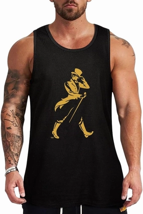 Men's Sleeveless Sweat Absorbent Simple Personality Suitable for Men Vest Shirts