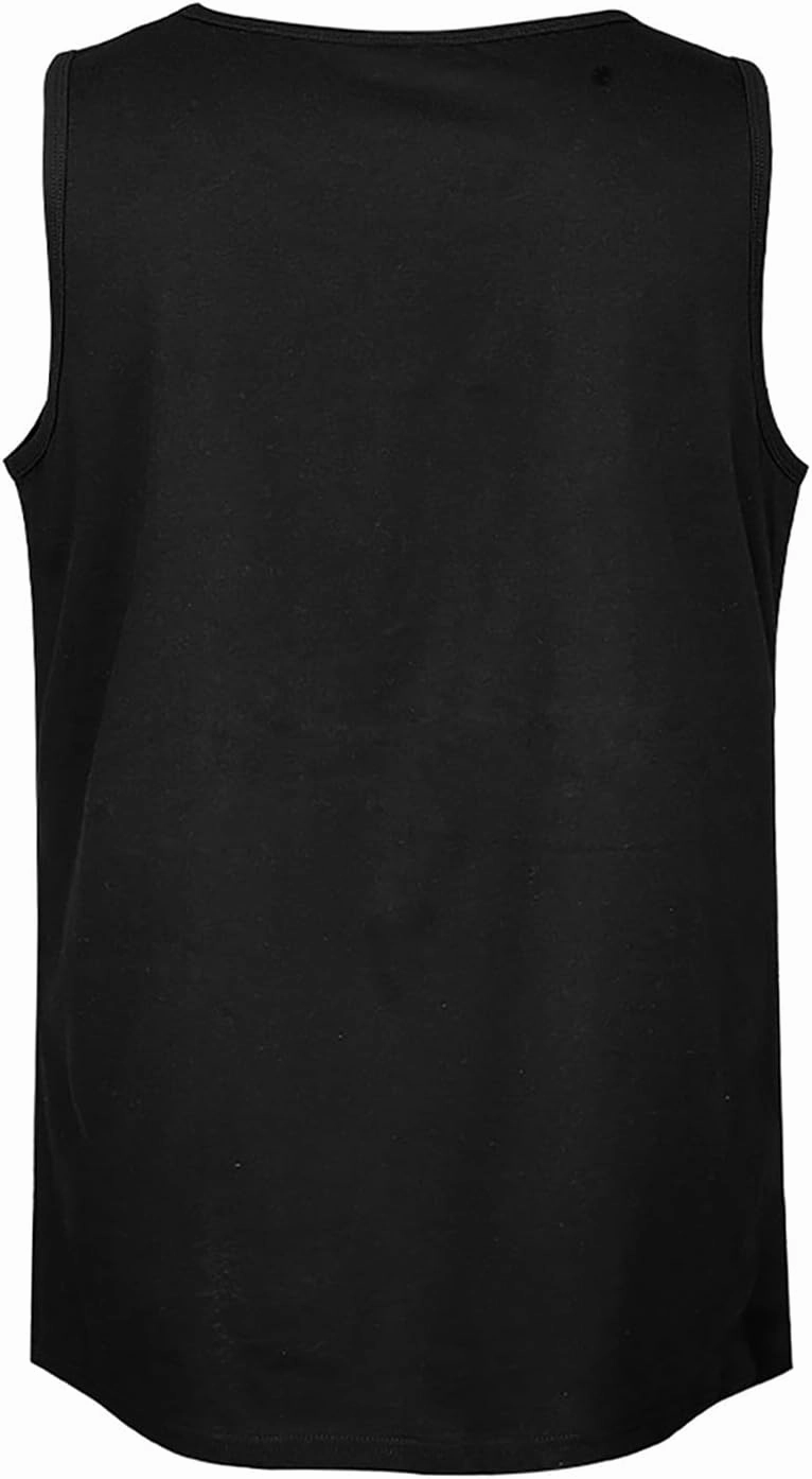 Men's Sleeveless Sweat Absorbent Simple Personality Suitable for Men Vest Shirts