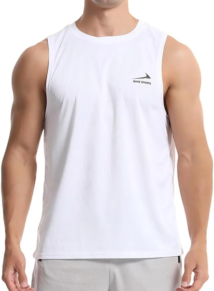 Men's Sleeveless Gym Shirts Quick-Drying Training Running Bodybuilding Athletic Tank Top