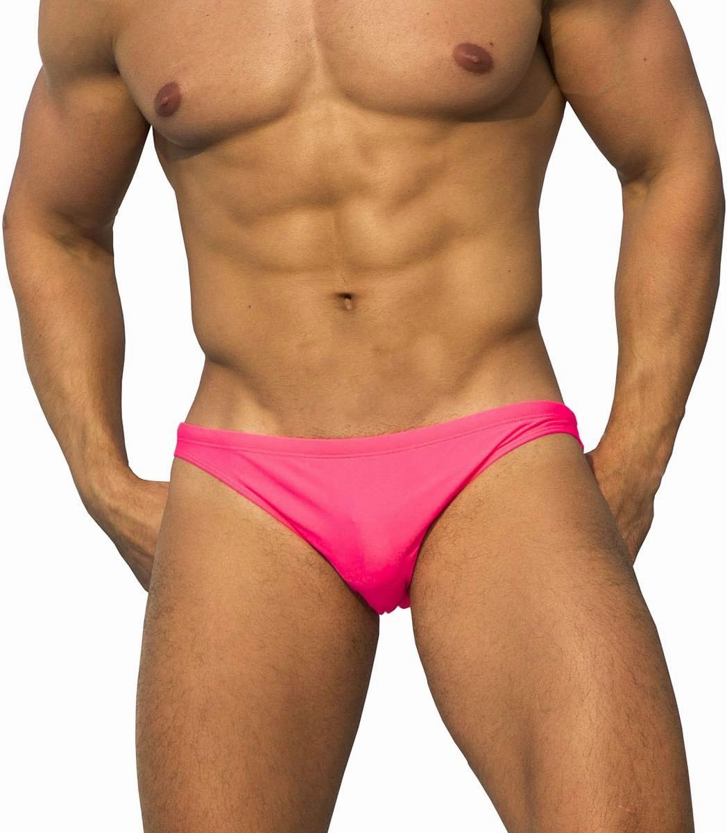 Mens Gradient Swim Briefs Stylish Comfortable Bikini Swimwear Sexy Micro Swimsuit Bathing Suit