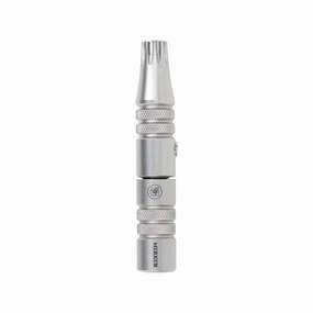 MERKUR Nose & Ears Hair Trimmer, Safe Hair Removal Tool for Men & Women, Twist and Cut Mechanism, Stainless Steel Clip, Easy to Clean, Battery-Free
