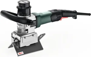 Metabo 5/8-Inch Metal Beveling Tool, Variable Speed, Vario-Tacho-Constamatic (VTC)-Full Wave Electronics, Large Surface Guide Plates, One-touch Controller, KFMVP 17-15 F, 601771620