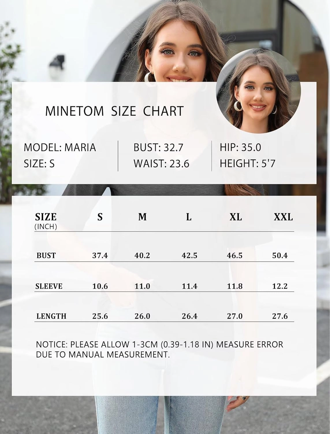 Minetom Women's V Neck T Shirts Casual Half Sleeve Tops Basic Summer Tees