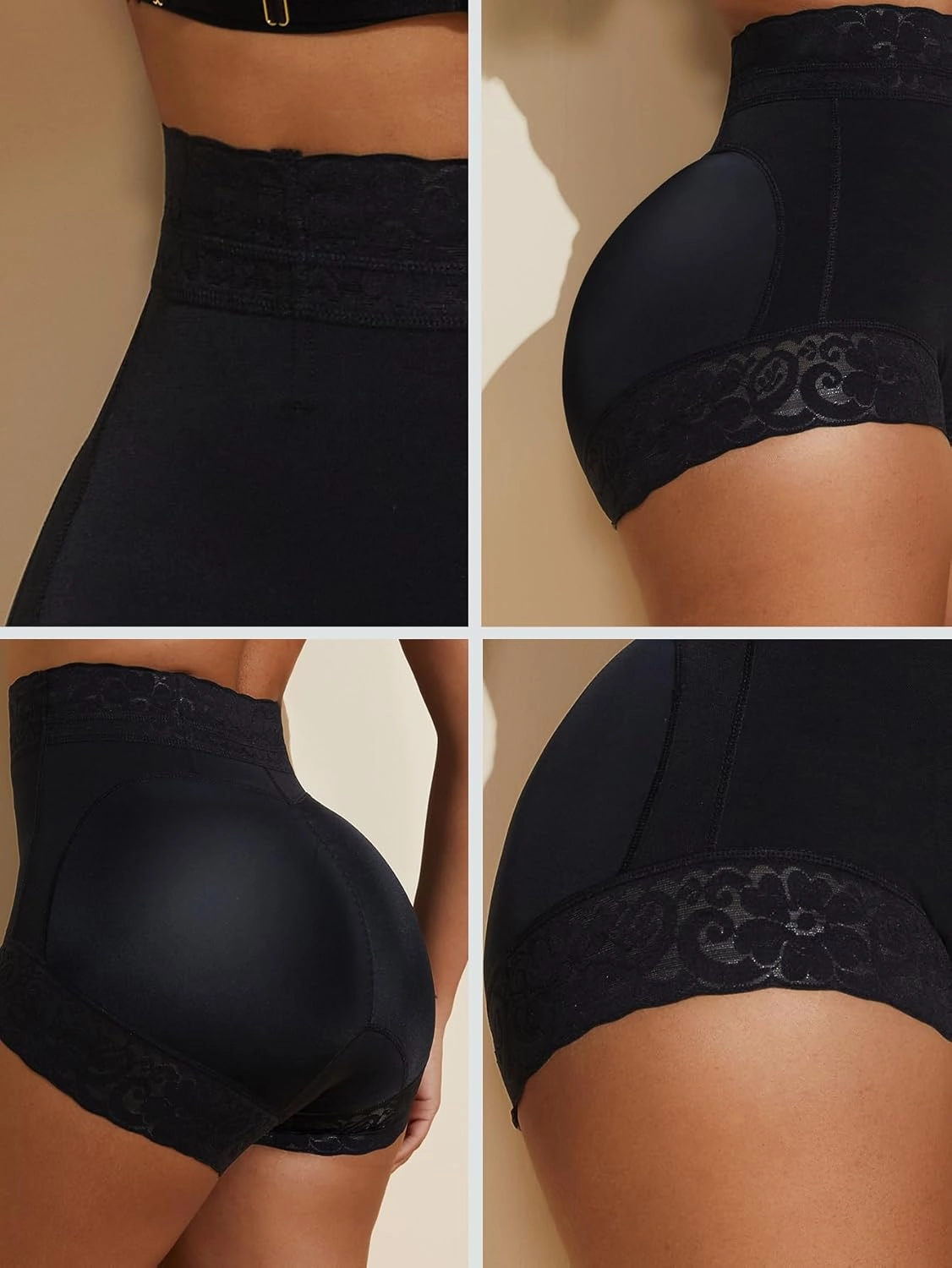 MOVWIN Tummy Control Shapewear Fajas Colombianas Moldeadoras Underwear Curvy Faja Shorts Butt Lifting Panties for Women
